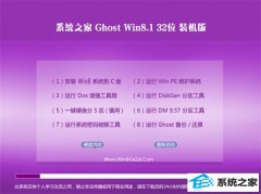 系统之家Ghost Win8.1 32位 绝对装机版 2021.04